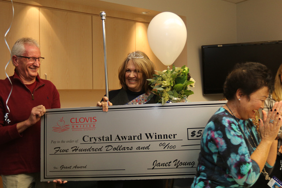 And the Crystal Award goes to ... Janet Hambleton, Child Development