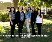 16 CTE Graduates (8-18)