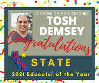21sh CHS Tosh Demsey CLS state winner