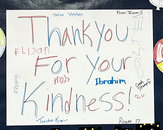 cole room 11 kindness